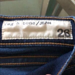 Rag and bone skinny woodford jeans.